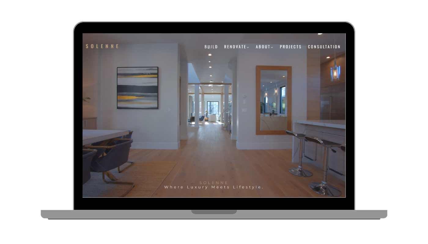 Home Renovations Website Design