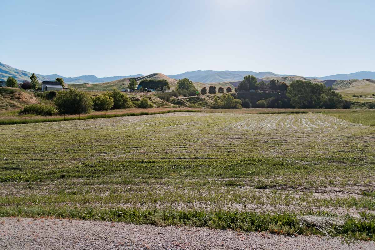 Open ground and mountain views on Faull Ranch Lot 1