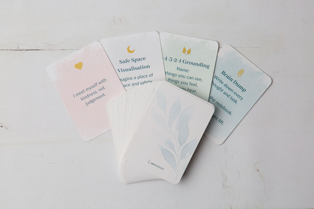 Unfrazzled Reflection Cards
