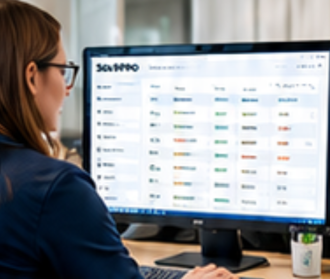 Office team using SolvPro