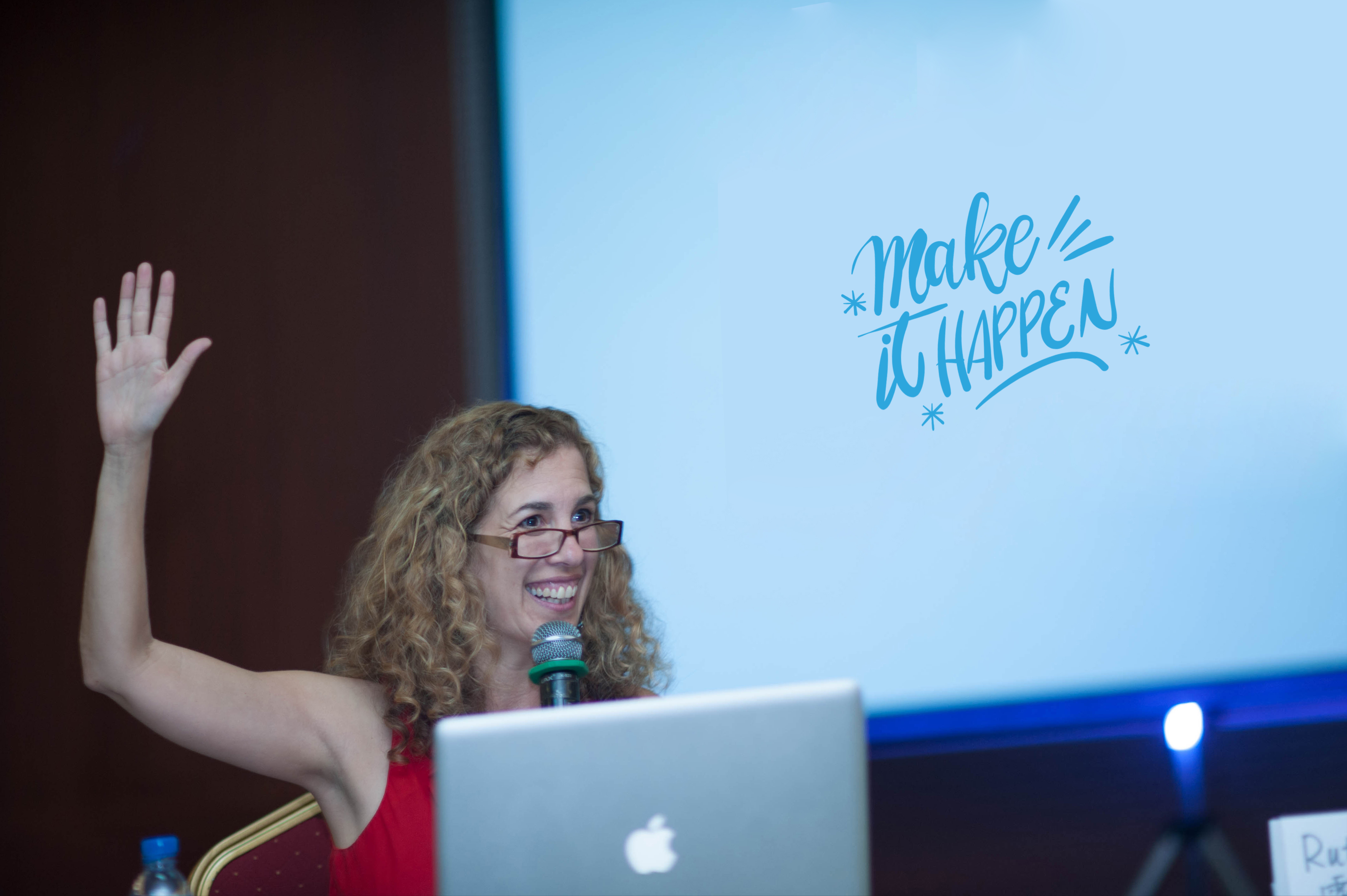 sharing a heartfelt message