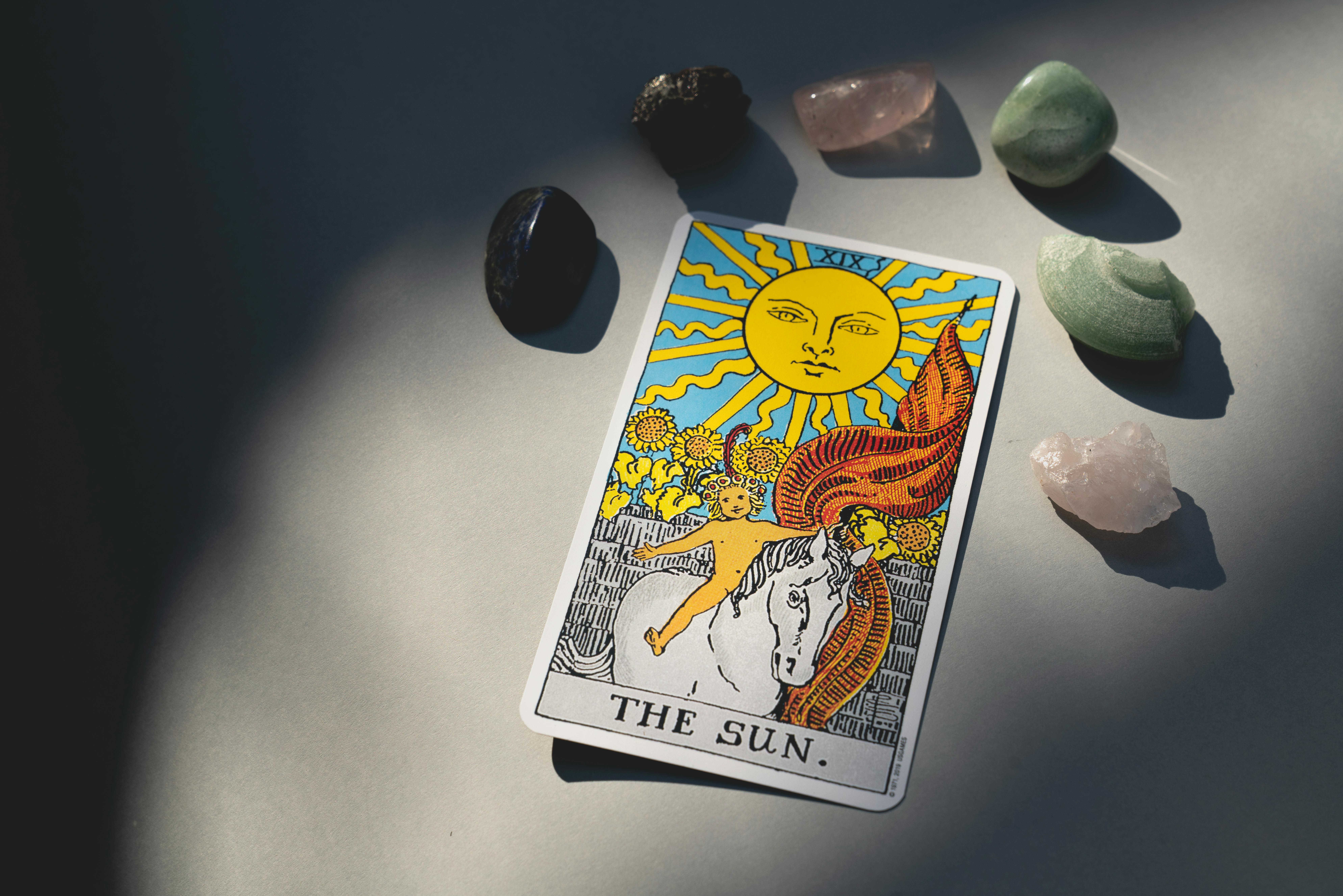 le soleil, rider waite smith, tarot, guidance
