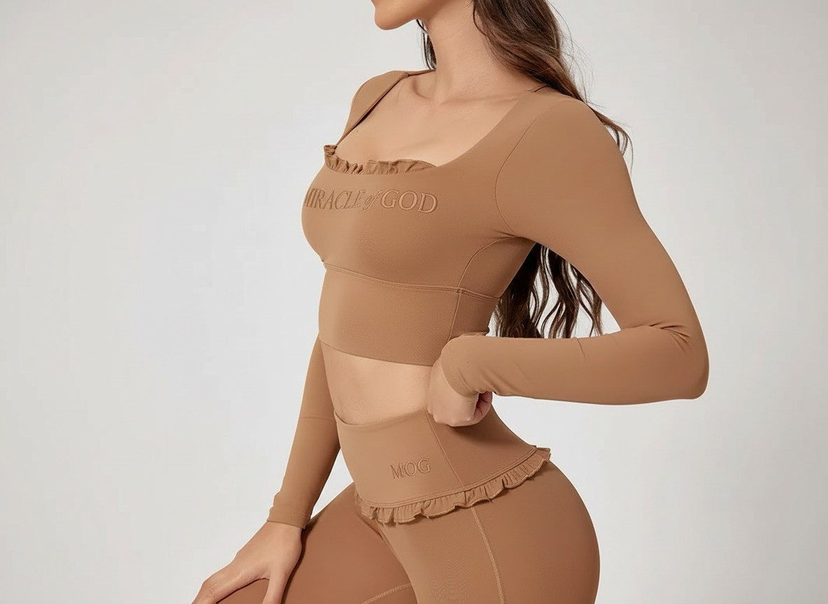 Covered by Grace Ruffled Set - Holy Ground