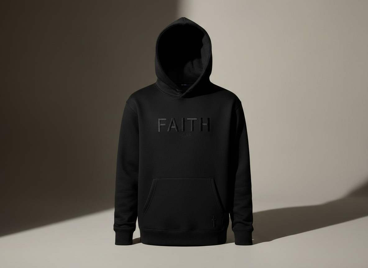 FAITH / FEAR Hoodie — Midnight Hour Limited Edition
