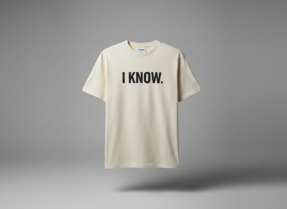 I KNOW T-Shirt - Holy Ground