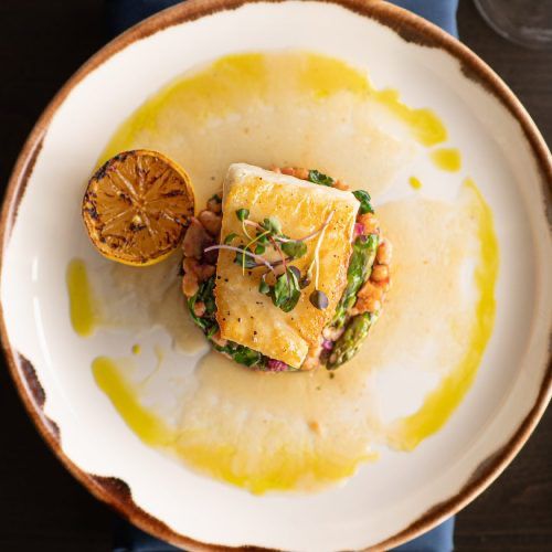 Chef-prepared seasonal dish