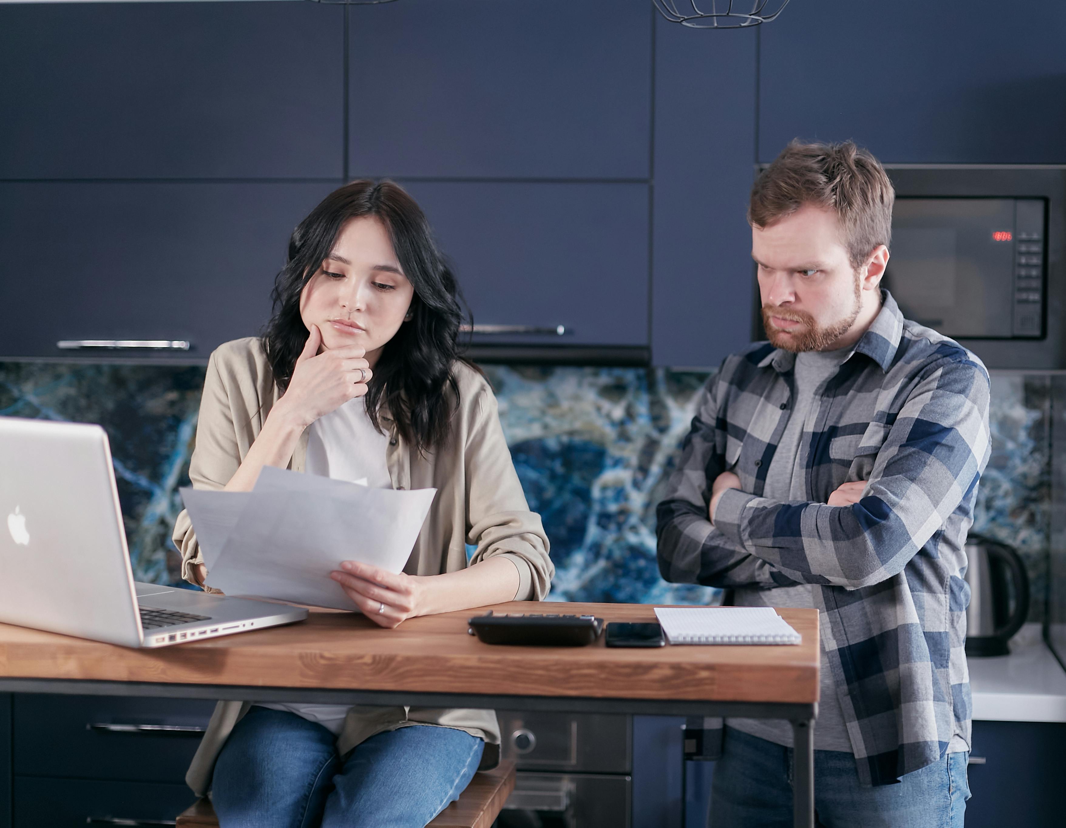 Buyers reviewing monthly payment affordability when considering a home purchase.