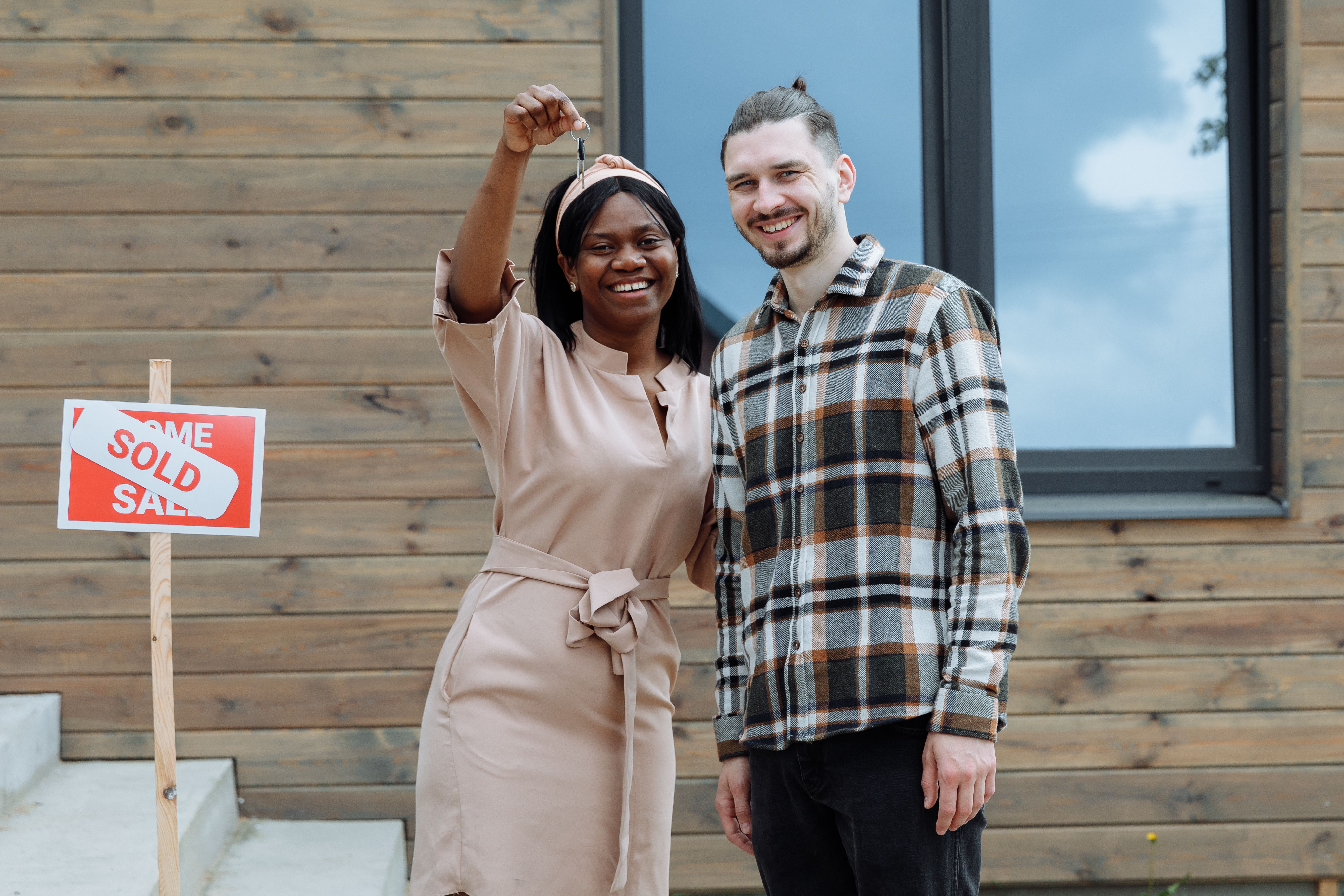FSBO seller confidently preparing for closing after a successful home sale. FSBO seller confidently preparing for closing after a successful home sale.