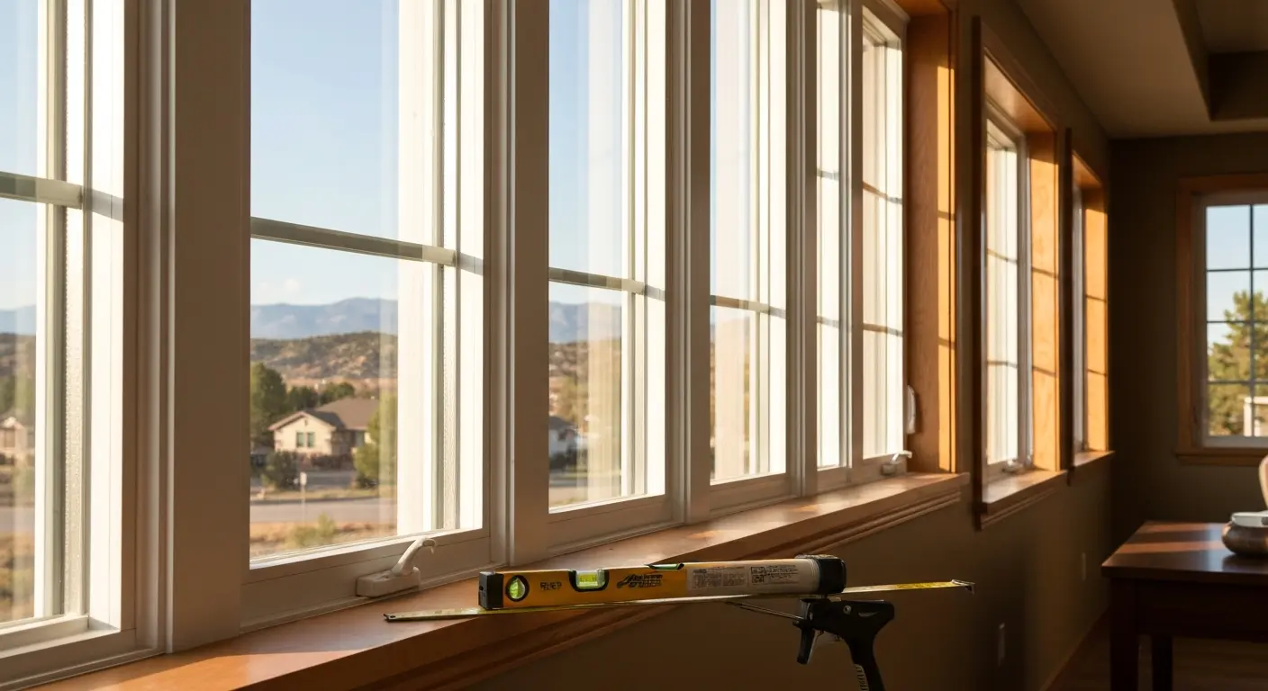 New window installation in Aurora home