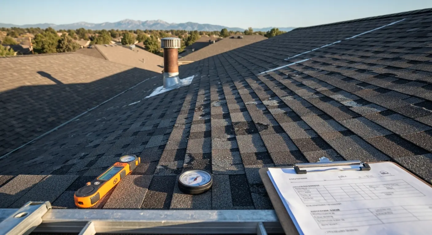 Aurora roof hail damage assessment