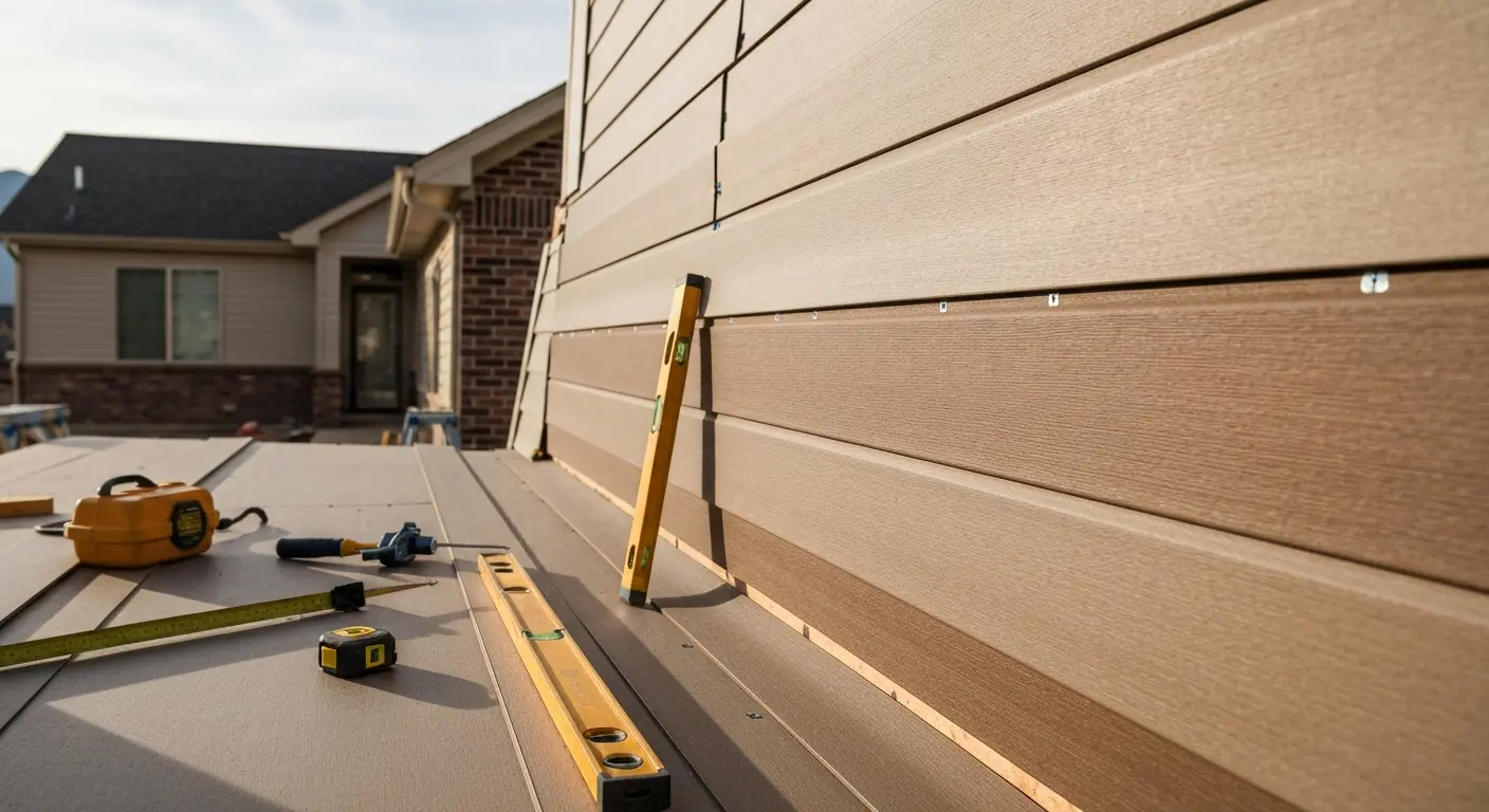Siding installation in Aurora