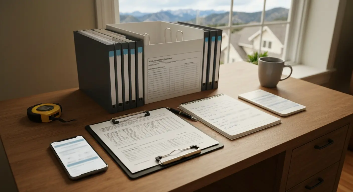 Insurance claim documentation