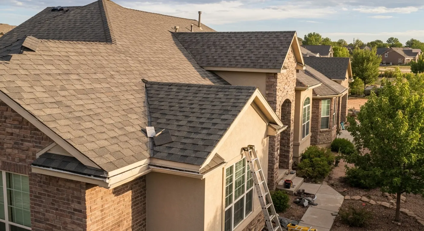 Roof replacement project
