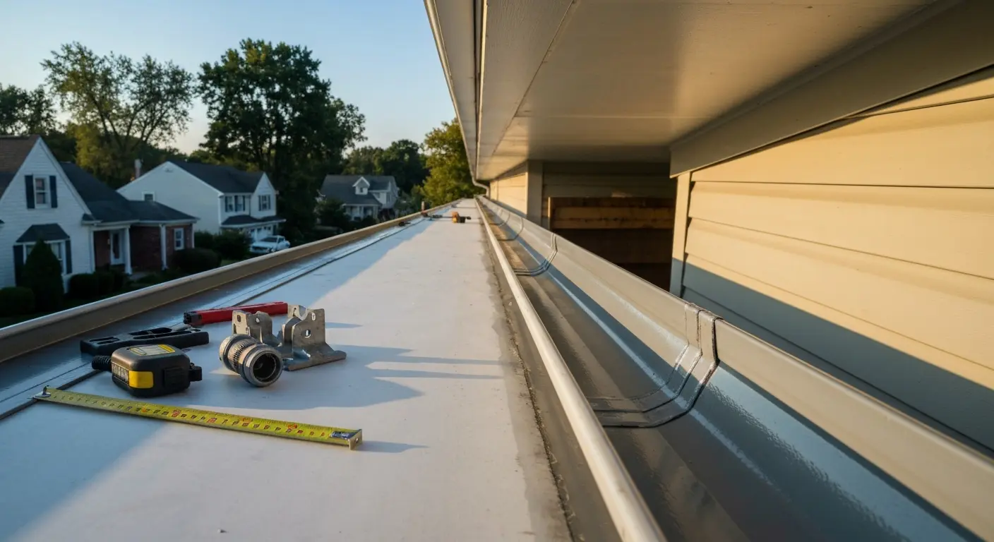 Gutter installation