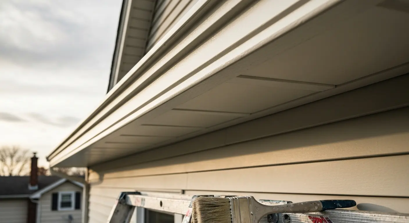 Soffit and fascia repair