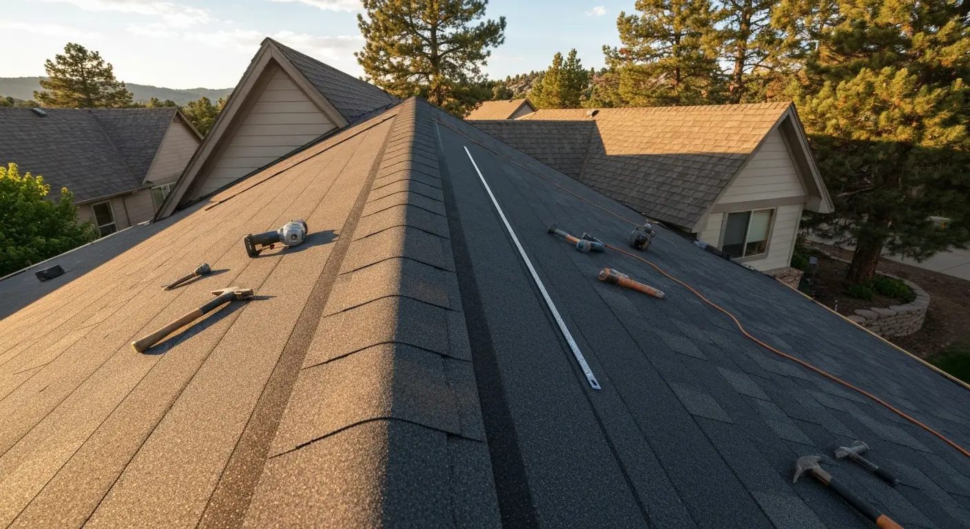 Roof replacement project