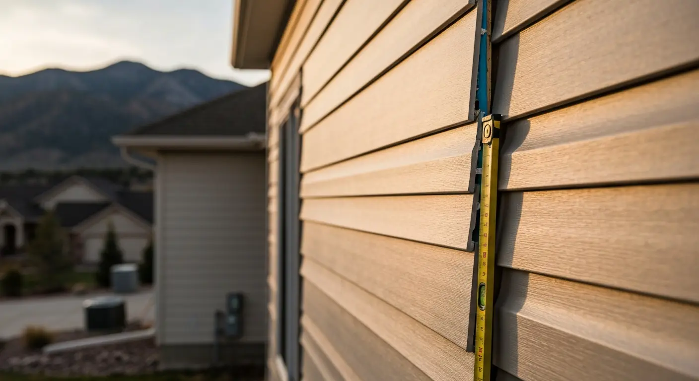 Siding contractor work in Colorado Springs