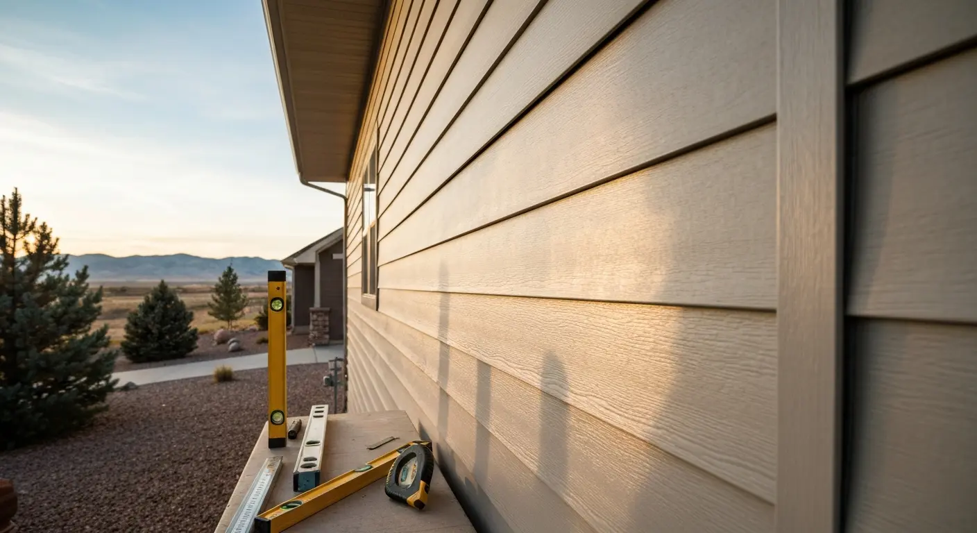 Fiber cement siding installation