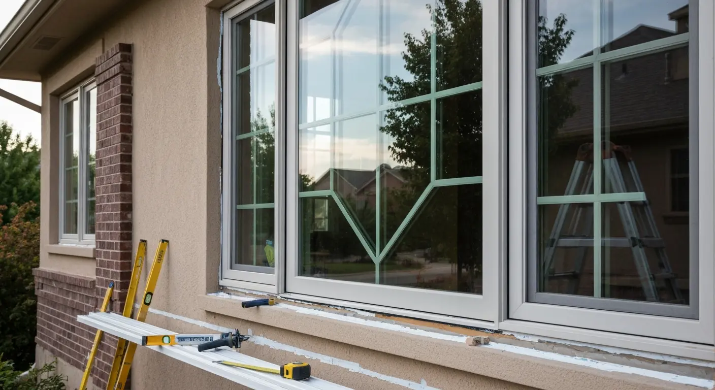 Specialty window installation