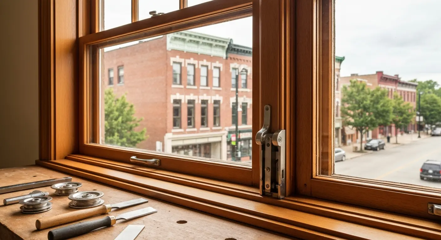 Window sash repair
