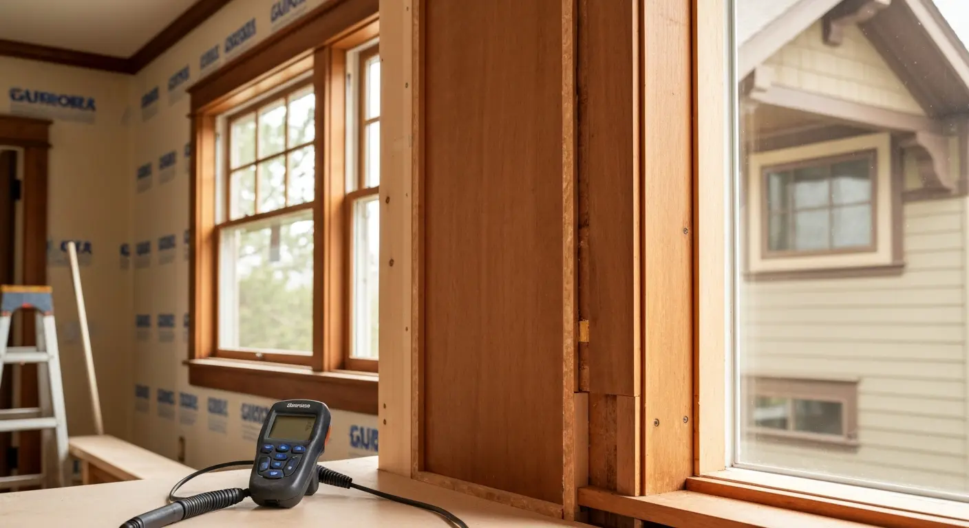Water damage and rot repair