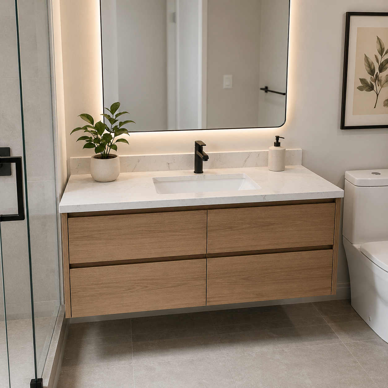 Vanity Installation