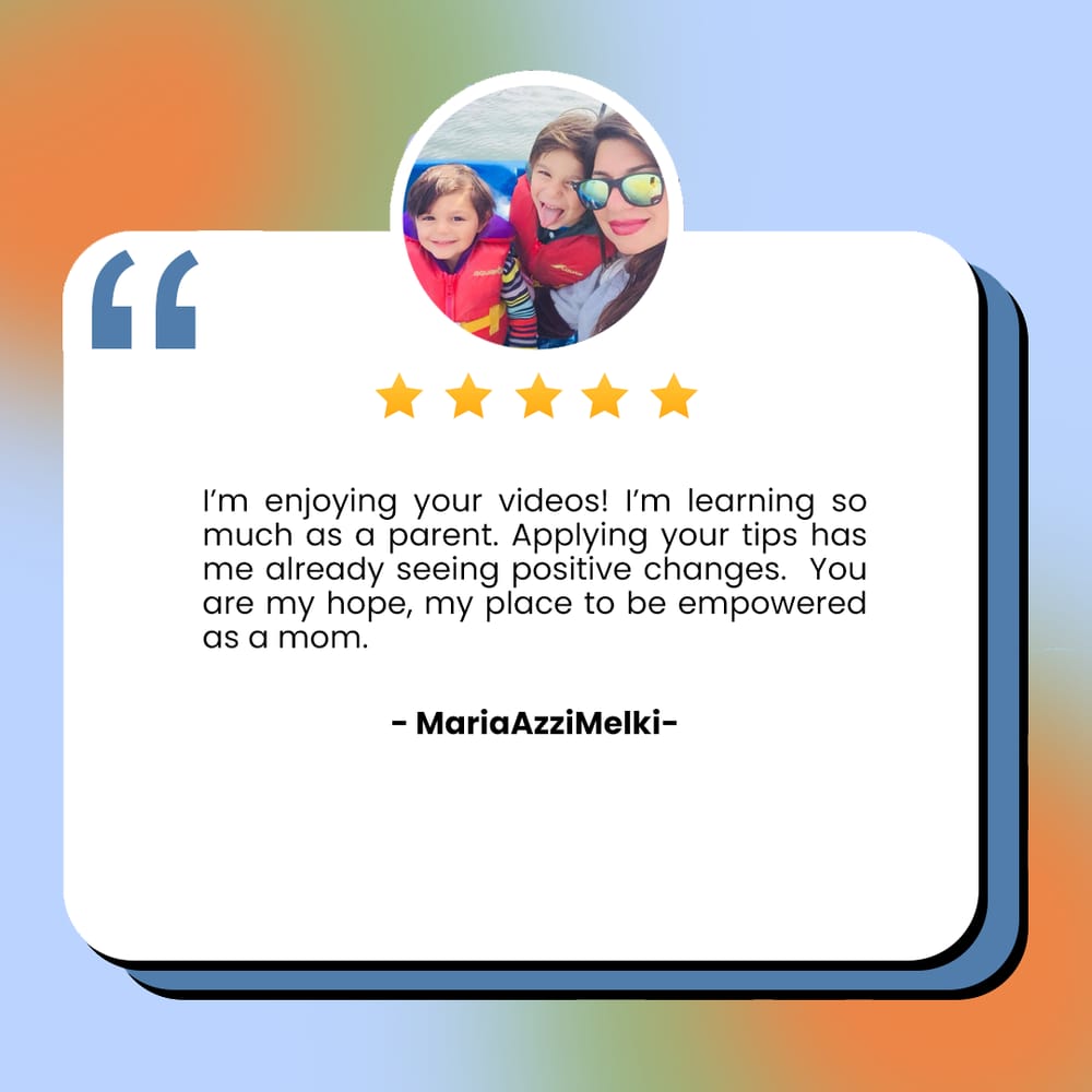 Parent testimonial