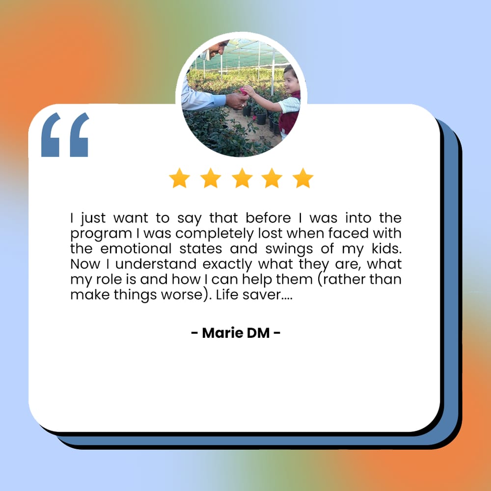 Parent testimonial