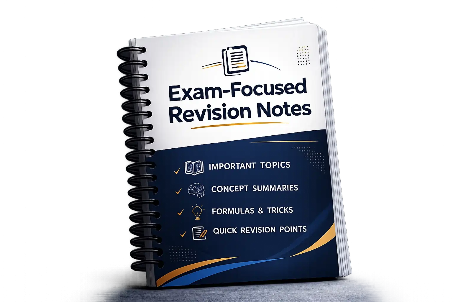 Exam-Focused Revision Notes Mockup