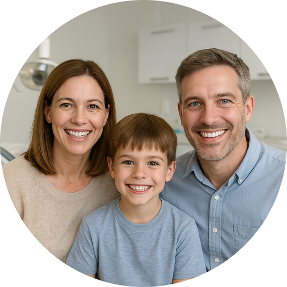 patient in dentist chair