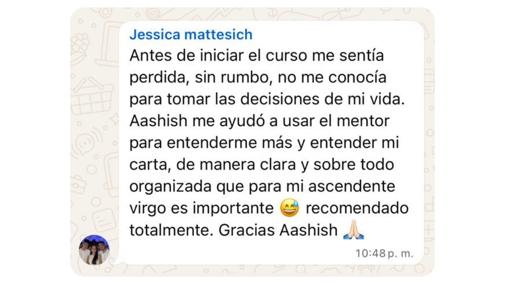Testimonio de Jessica