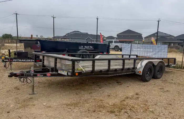83 inch by 20 foot utility trailer rental