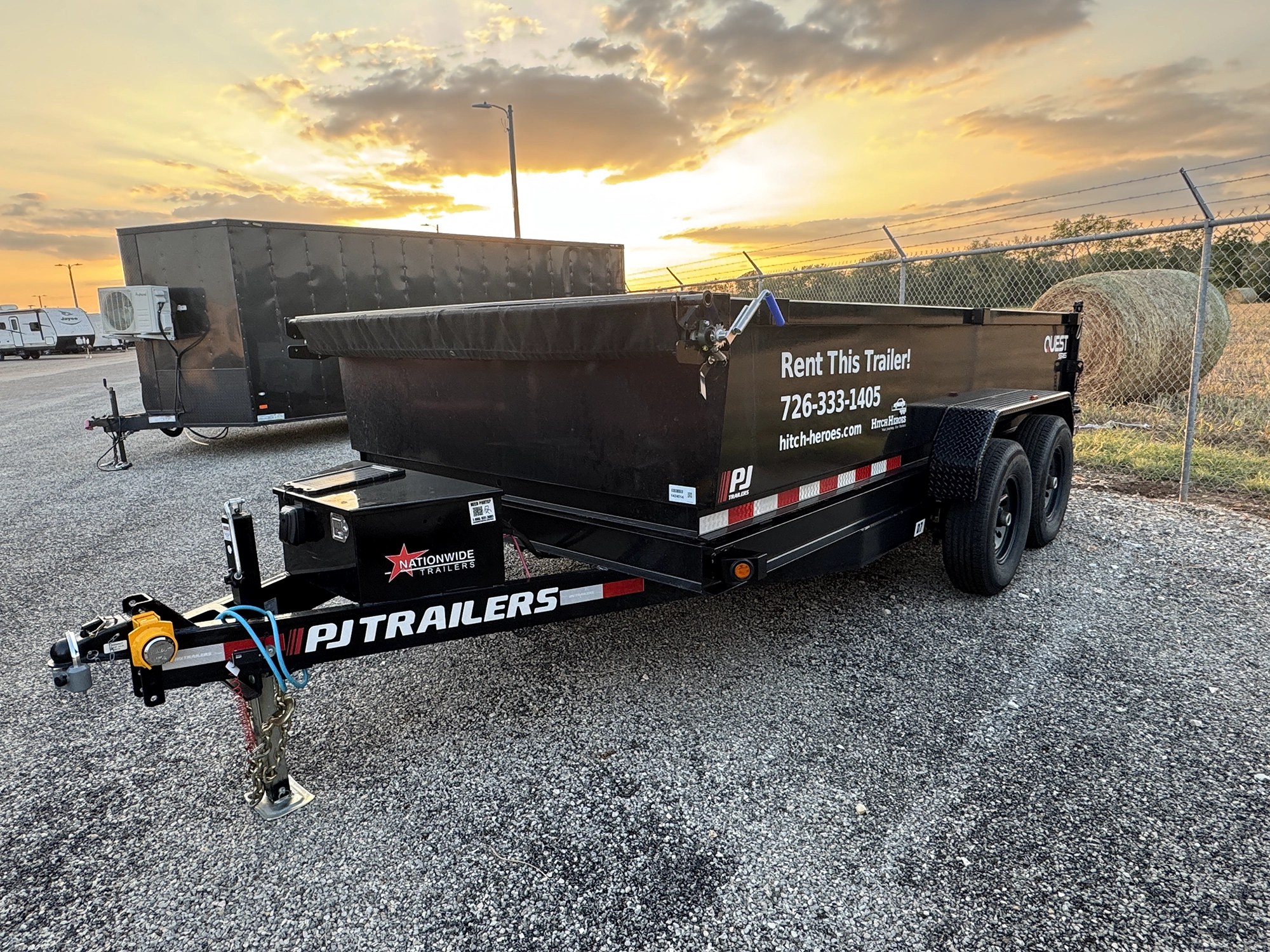 7 foot by 14 foot dump trailer rental
