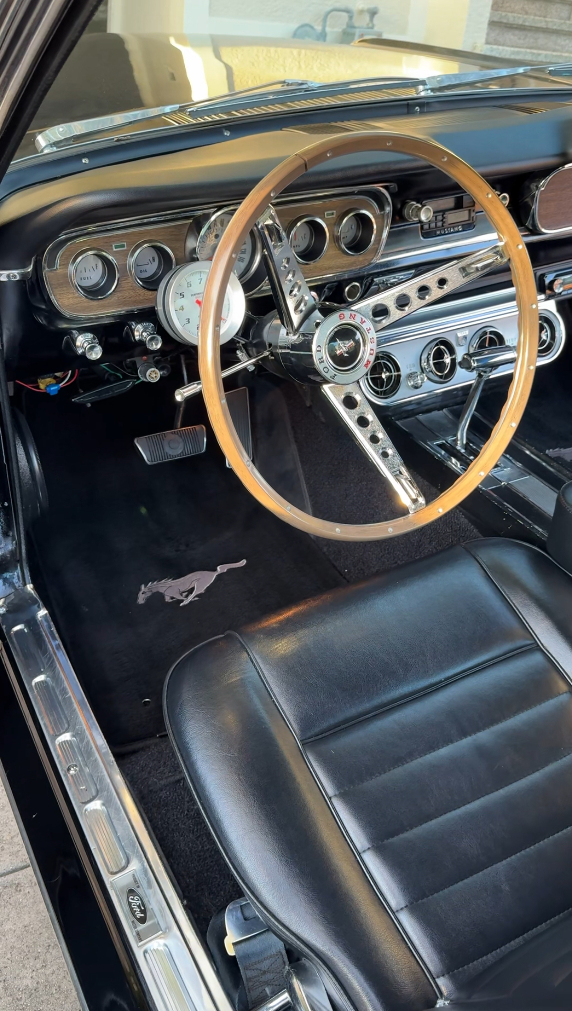 1965 Ford Mustang full detail restoration result by SF City Wash in San Francisco