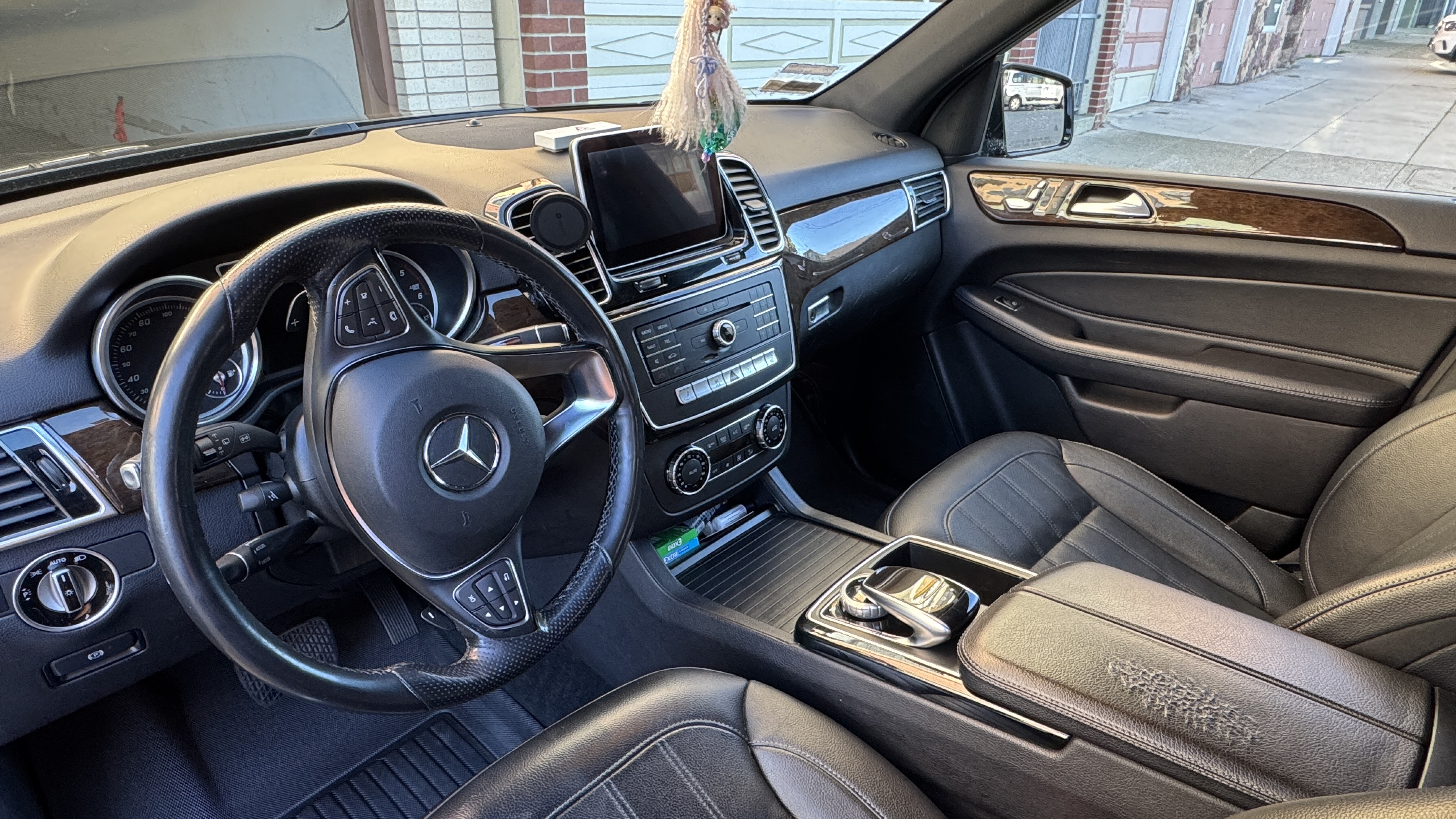 Mercedes GLE 450 interior detail result by SF City Wash in San Francisco