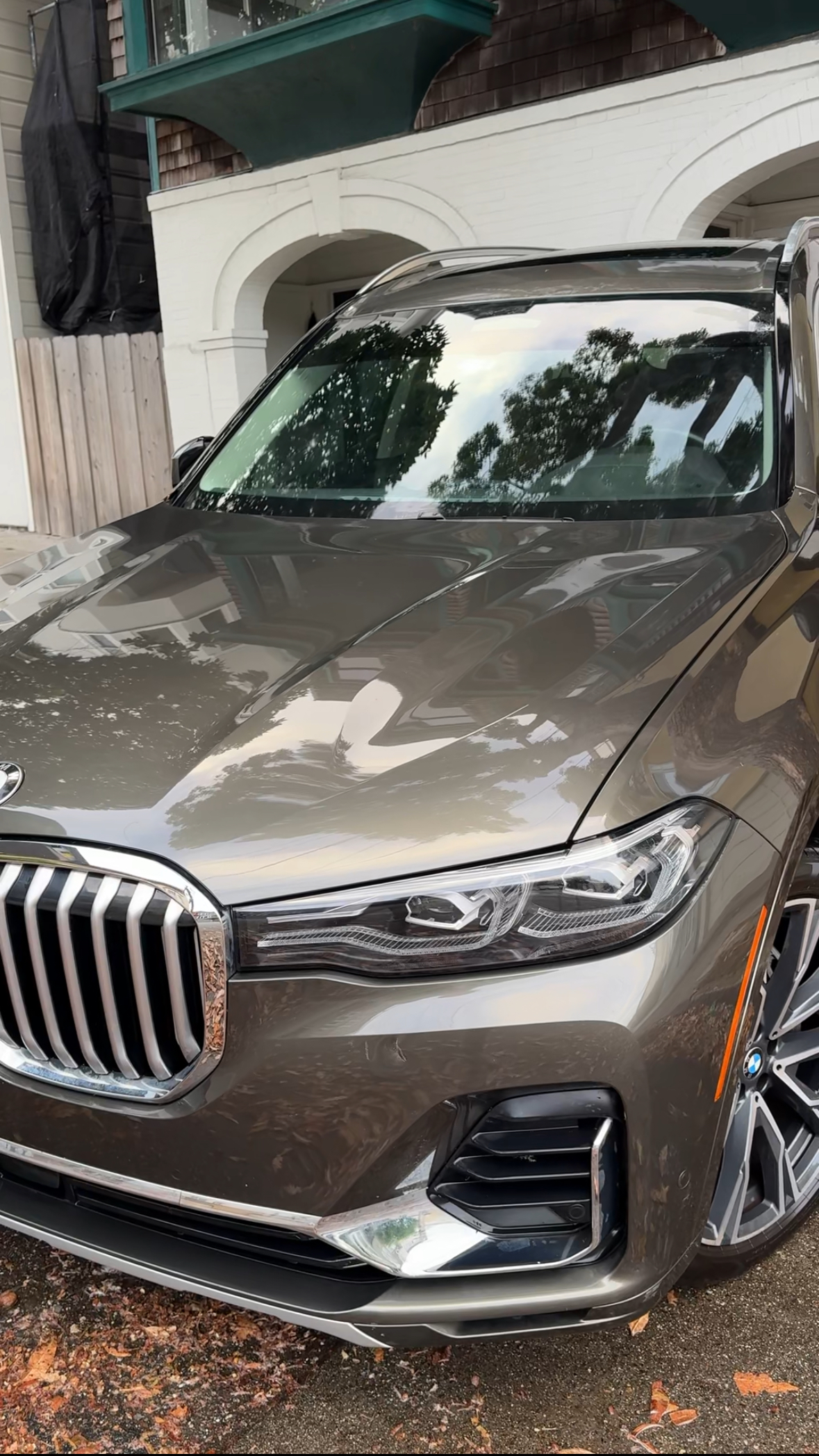 BMW X7 exterior after mobile detail, Outer Richmond