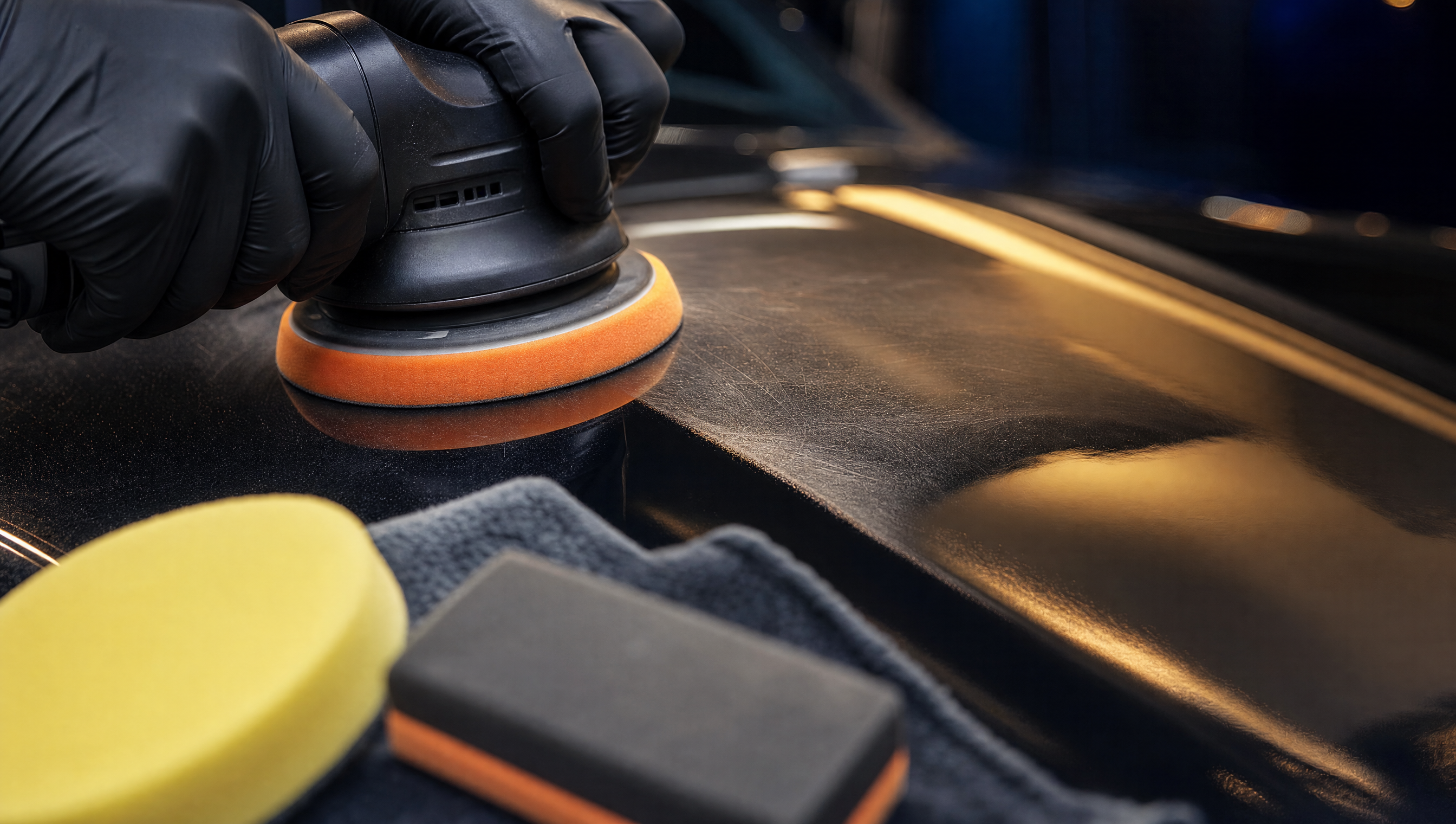 Two-stage correction with the 5-year+ two-layer ceramic coating system