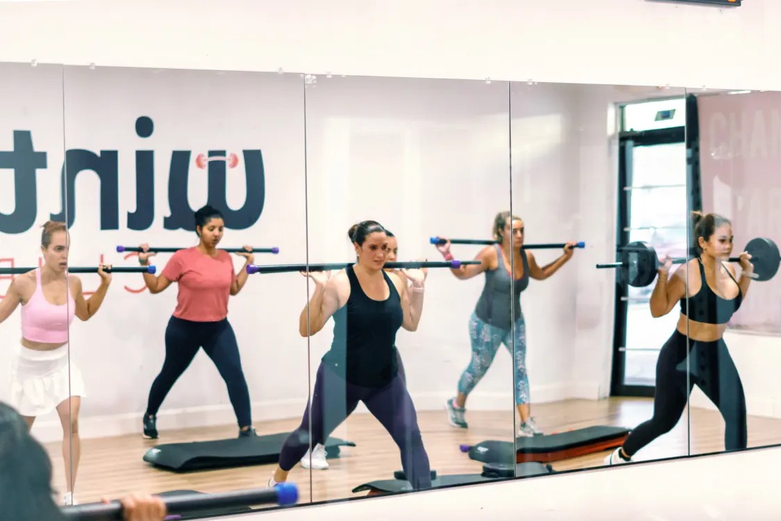 Full Body class at Winter Club