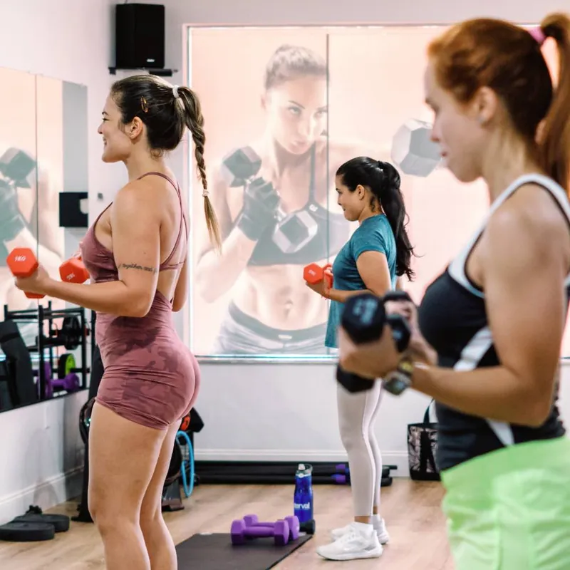 Upper Body & Glute Pump class at Winter Club
