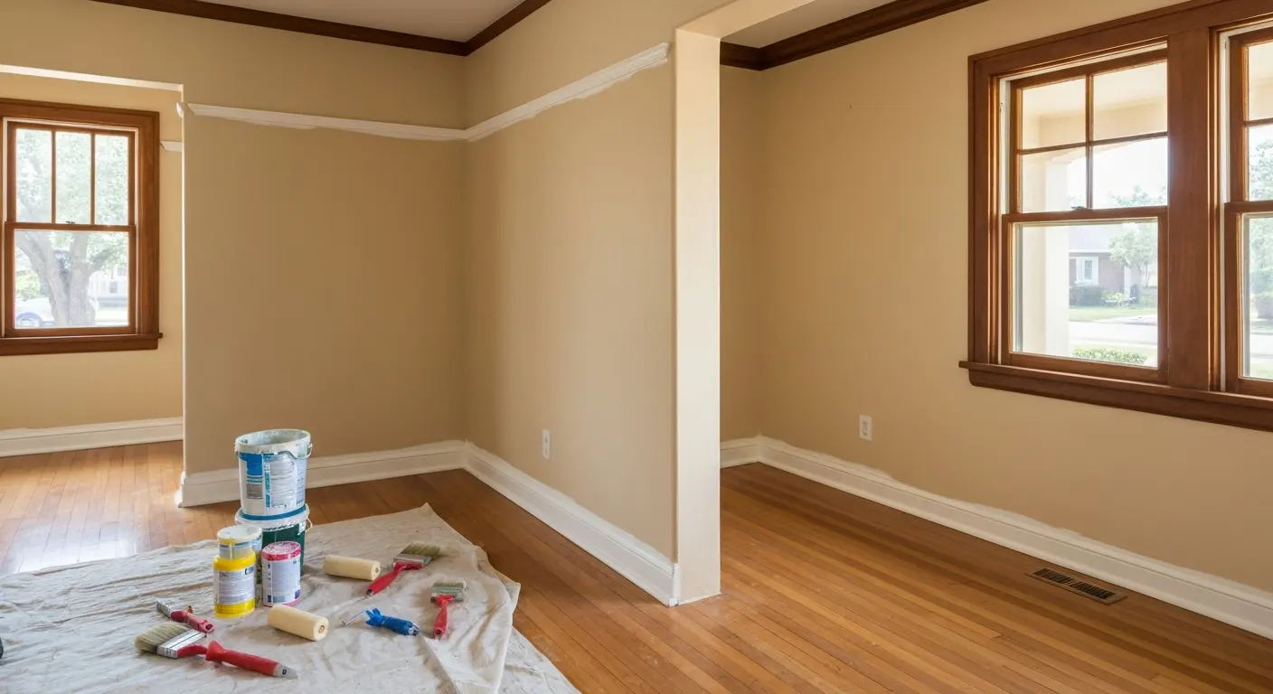 Interior painting project