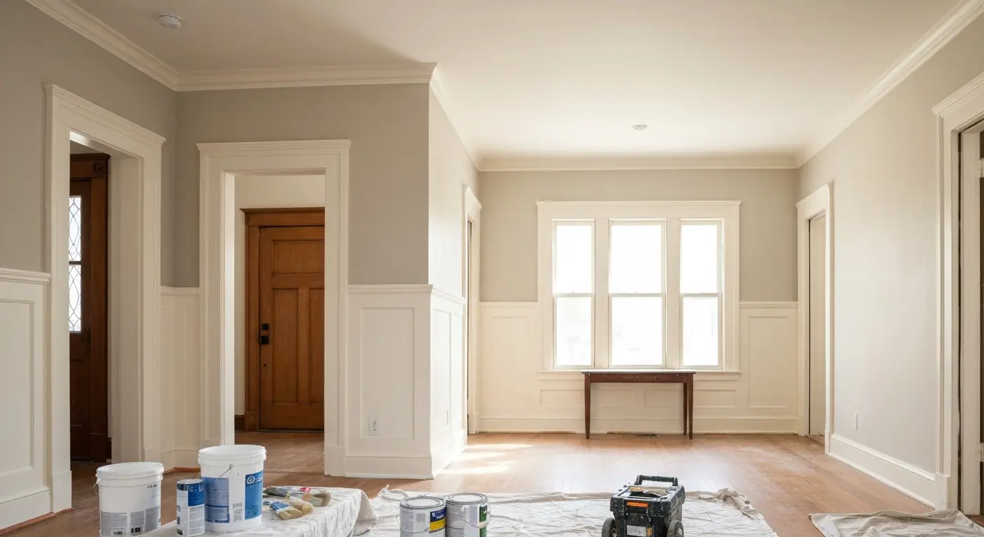 Interior painting project
