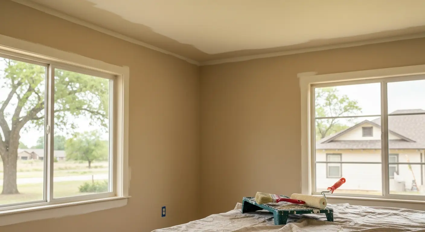 Interior painting project