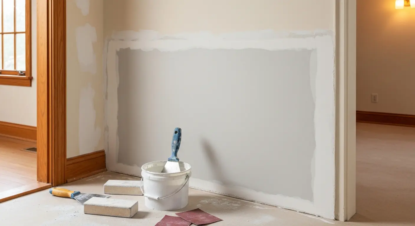 Drywall patching and repair