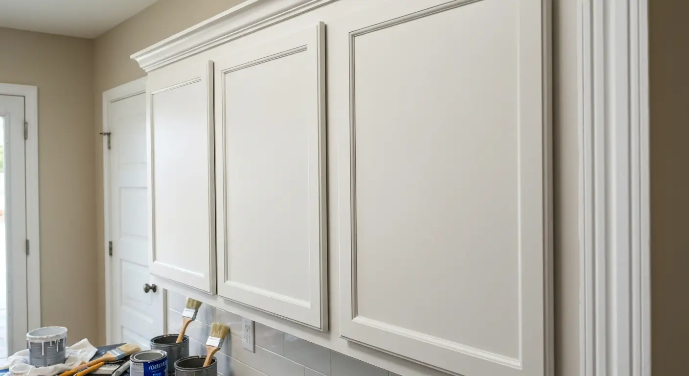 Cabinet painting project