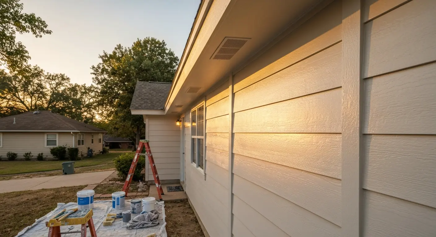 Exterior painting project