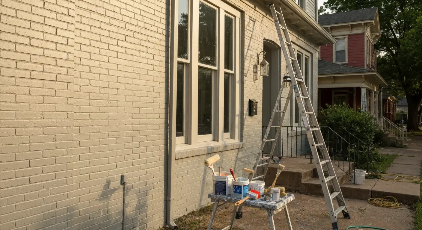 Exterior painting project