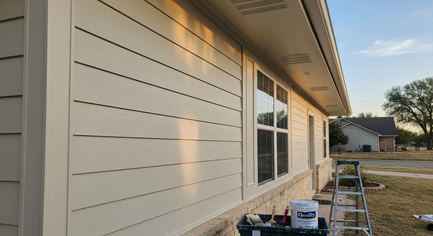 Exterior painting project