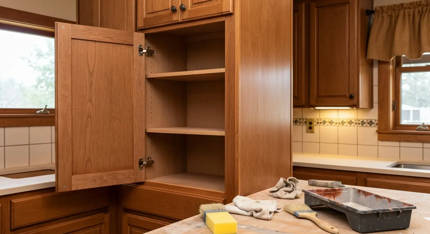 Cabinet painting project