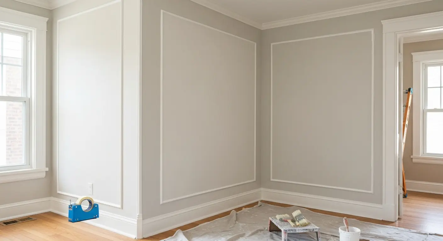 Interior painting project