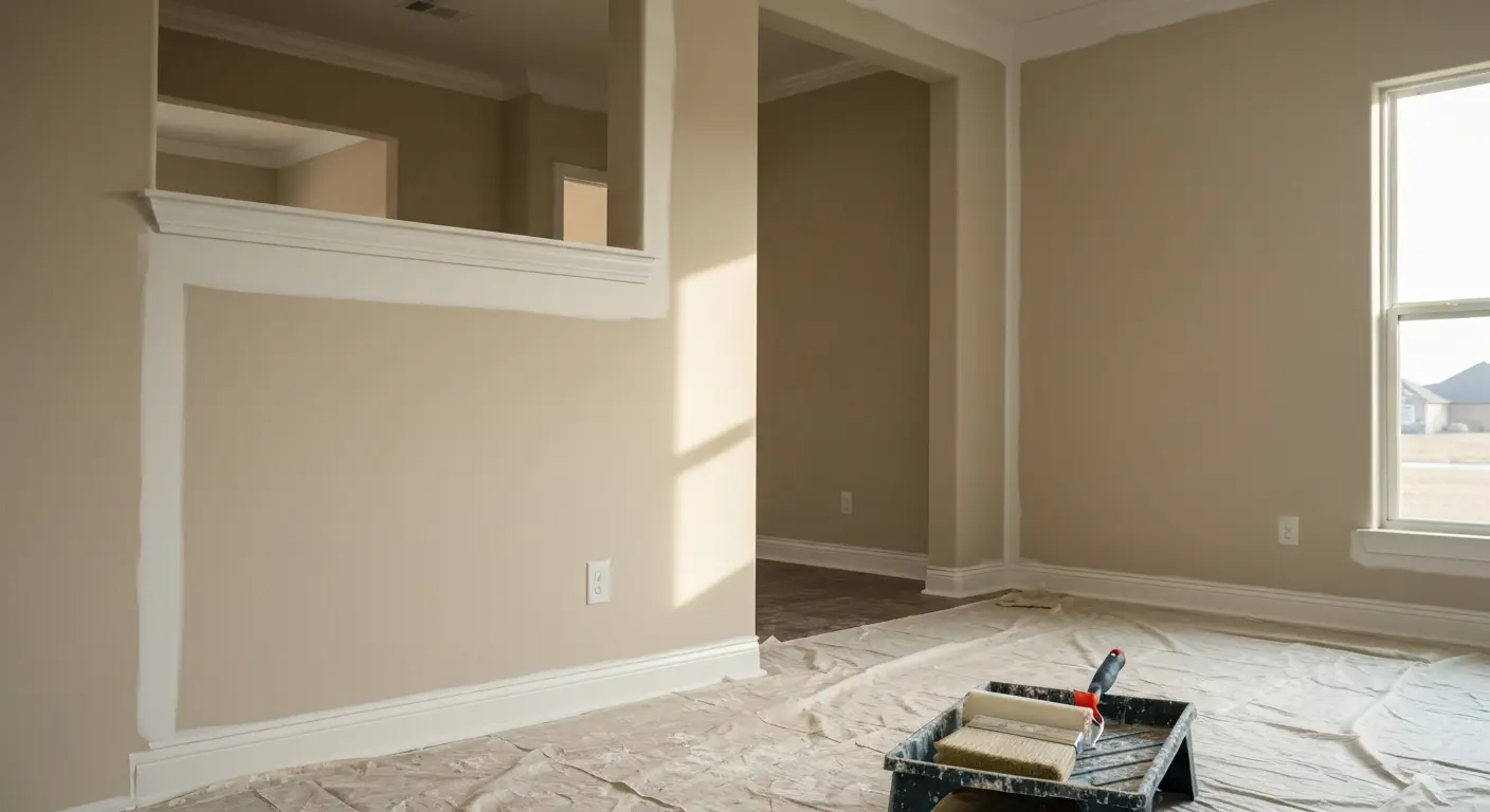 Interior painting project